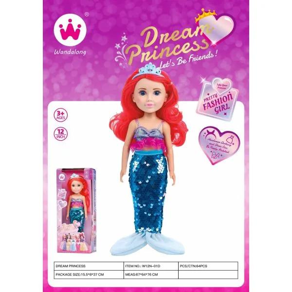 Papusa 30cm din vinil 008550 