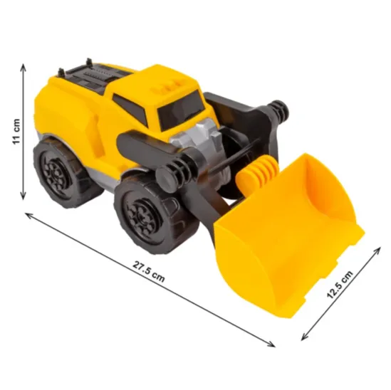 Tractor pentru copii cu cupă frontală, Technok (8553) Tractor pentru copii cu cupă frontală, Technok (8553)