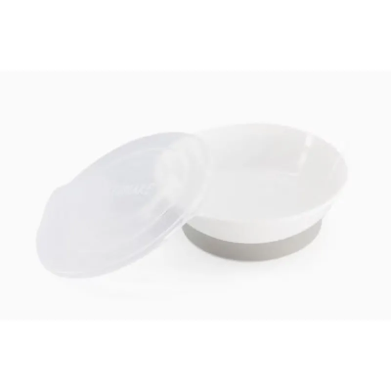 Covoraș detașabil mini+Farfurie Twistshake 6+ (78443) Alb