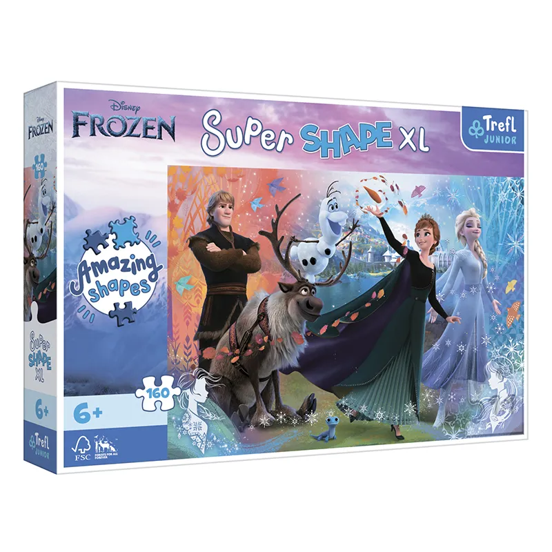 Descoperă lumea Frozen, 160 de elemente XL art. 50022