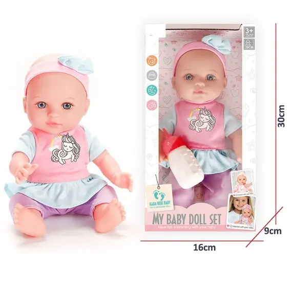 PAPUSA BABY CU ACCESORII CU SUNET (INSTRUCTIUNE IN ROMANA)