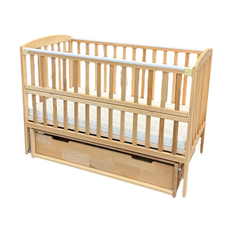 Pătuţ Goydalka VALERI PREMIUM TRANSVERSAL (1В220-2) Natural