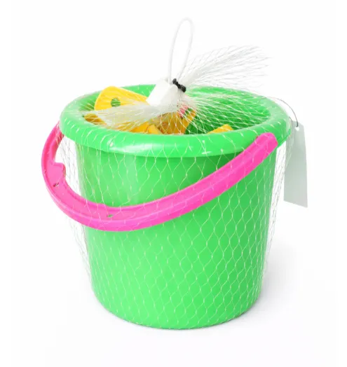 Set de nisip cu găletușă, verde, cod 990155