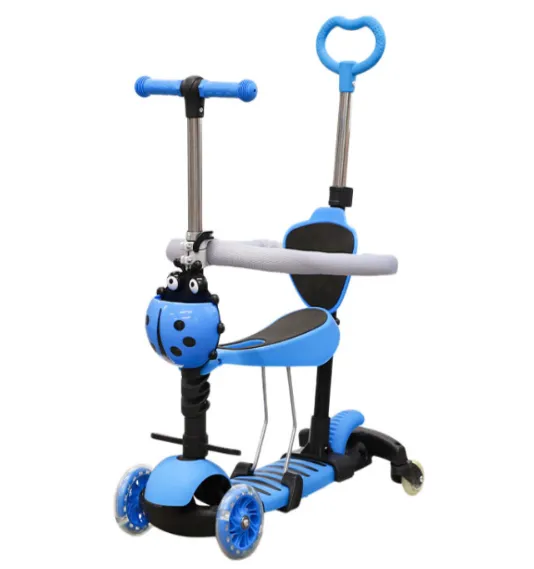 Trotinetă p/u copii 5în1 (albastră) cod 05317