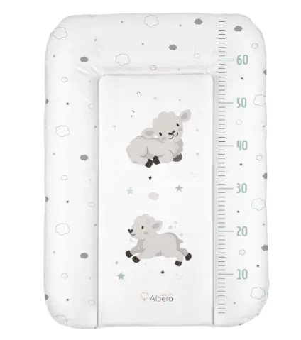 Saltea de infasat moale Albero Mio Sheep, 70x50 cm