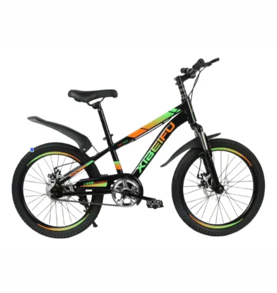 Bicicletă pentru copii cu 2 roți, 20 inch, verde, cod 2294D