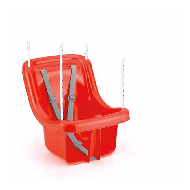 DL Leagan cu spatar si cu centuri de siguranta, rosu