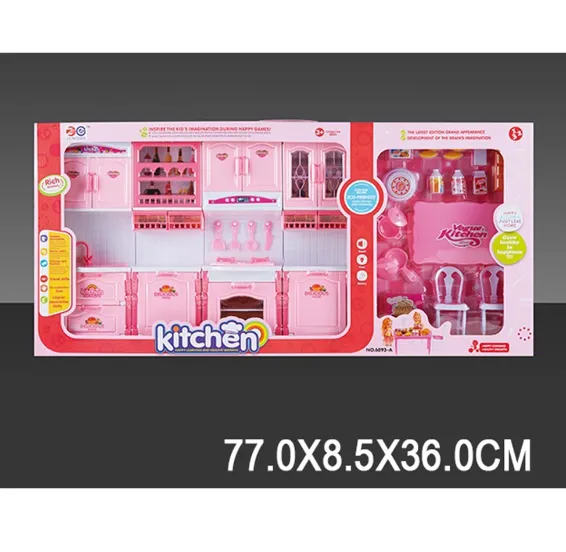 Bucatarie pe baterii in set cu accesorii