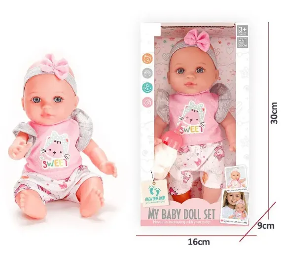 PAPUSA BABY CU ACCESORII CU SUNET (INSTRUCTIUNE IN ROMANA) 72420