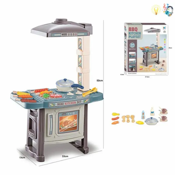 Barbecue cu muzica si lumina 004201 