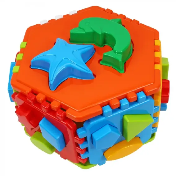 Cub educativ „Smart Kid Hippo” , cu forme geometrice ,Technok (2445) Cub educativ „Smart Kid Hippo” , cu forme geometrice ,Technok (2445)