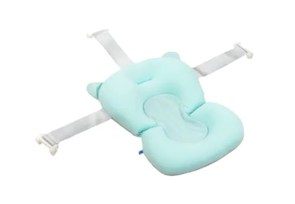 Suport textil pentru cădiță KikkaBoo Bear Mint, 45x8x32 cm