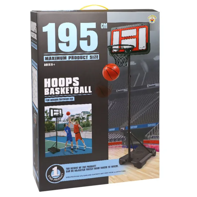 Stand de baschet cu pompă și minge, cod 852002