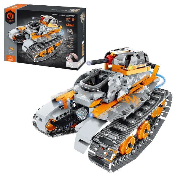 Set de construcție 4 în 1 iM Master Mechanical Master „Mașină de teren”, cu telecomandă, 552 piese