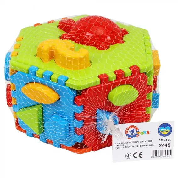 Cub educativ „Smart Kid Hippo” , cu forme geometrice ,Technok (2445) Cub educativ „Smart Kid Hippo” , cu forme geometrice ,Technok (2445)
