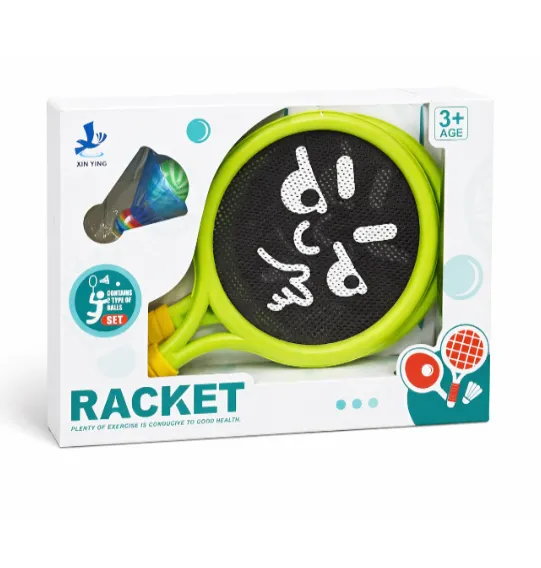 Set de joacă pentru badminton și tenis de masă, verde, cod 990042