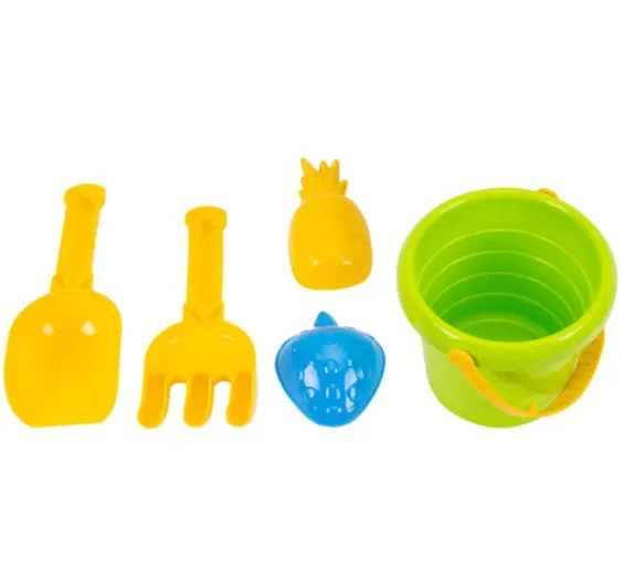Set pentru nisip cu găletușă și accesorii, Technok (2841) Set pentru nisip cu găletușă și accesorii, Technok (2841)