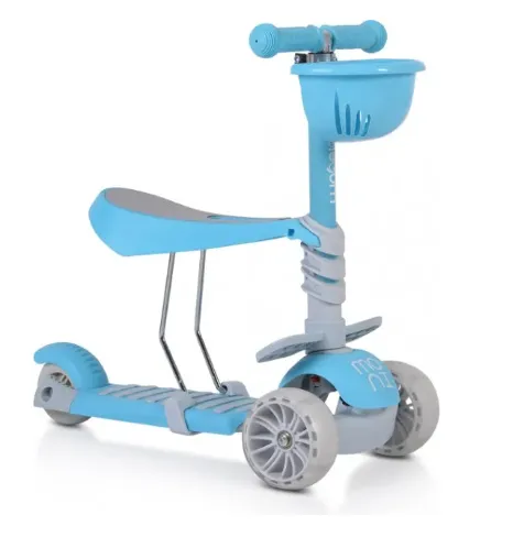 Trotinetă Moni Bubblegum Blue