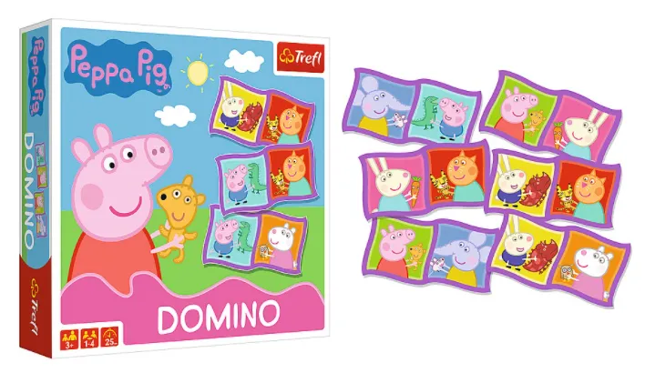 Joc de societate „Domino Peppa” art. 02066