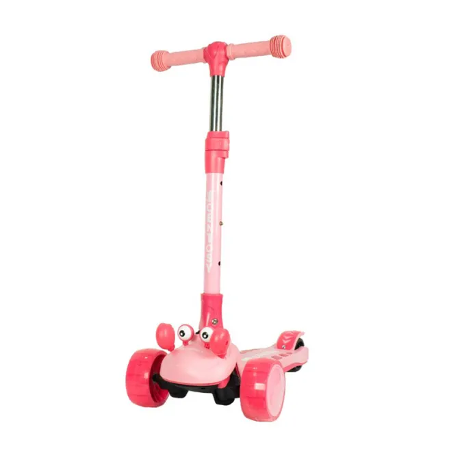 Trotineta pentru copii F044, roz