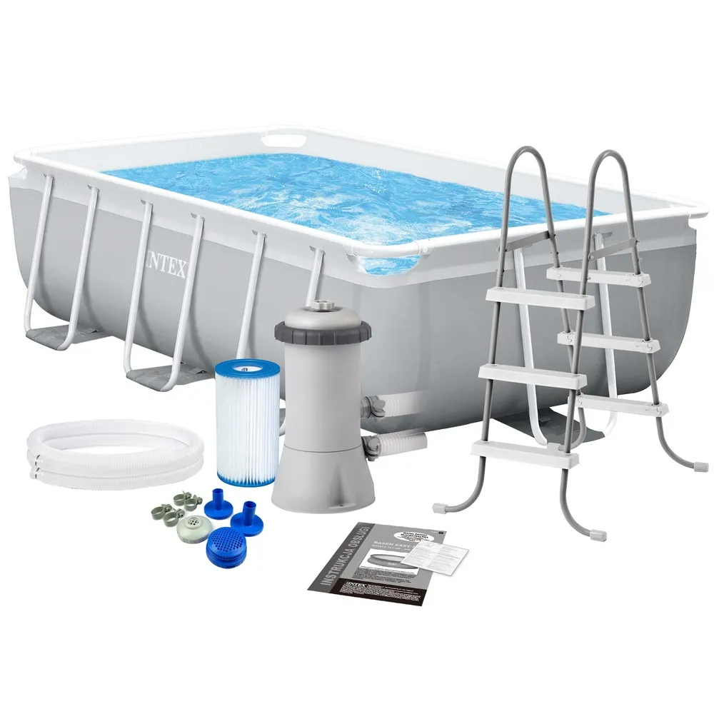 Bazin cu carcas Prism Frame 300х175х80 cm, 3539 l, filtru-pompa 2006 l/ora, scara арт. 26784