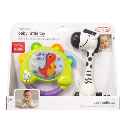 Set zornaitori cu tamburin și zebră, cod 962032