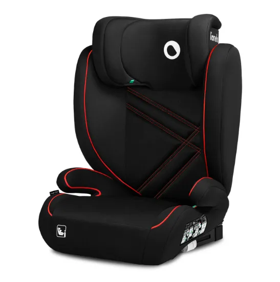 Scaun auto 100-150 cm (i-Size) Isofix Lionelo Hugo Sporty Black Red