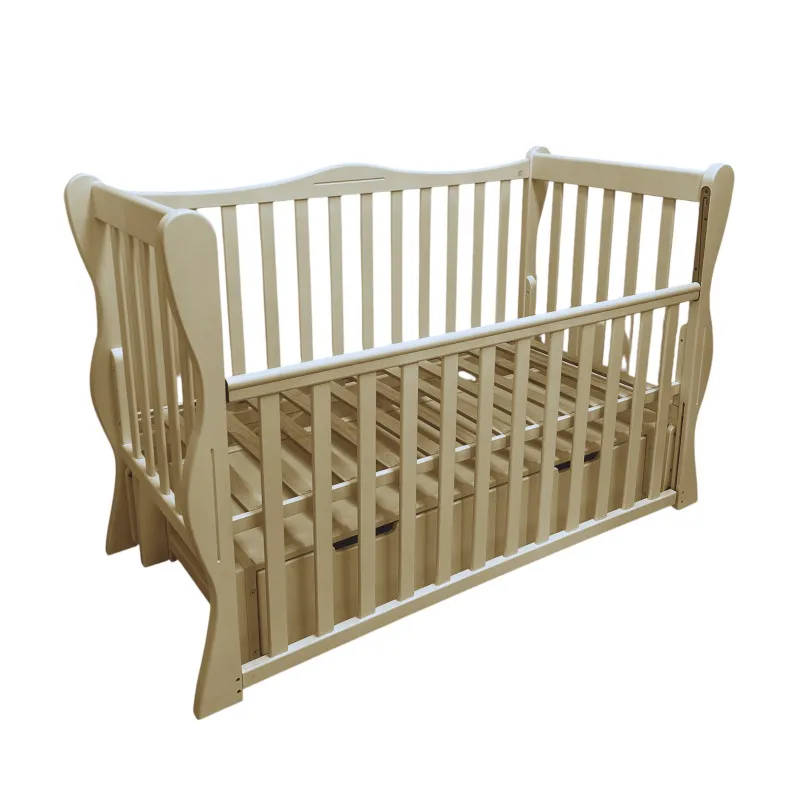 Pătuţ Goydalka JOLY PREMIUM LONGITUDINAL (1B361-2) Ivory