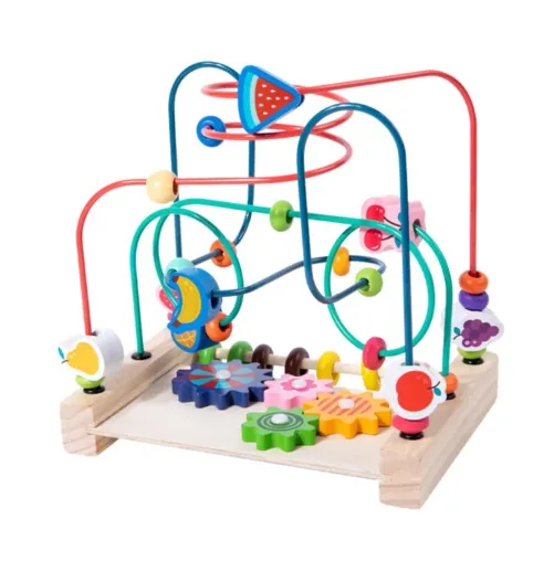 Jucarie Labirint educational din lemn S11B005