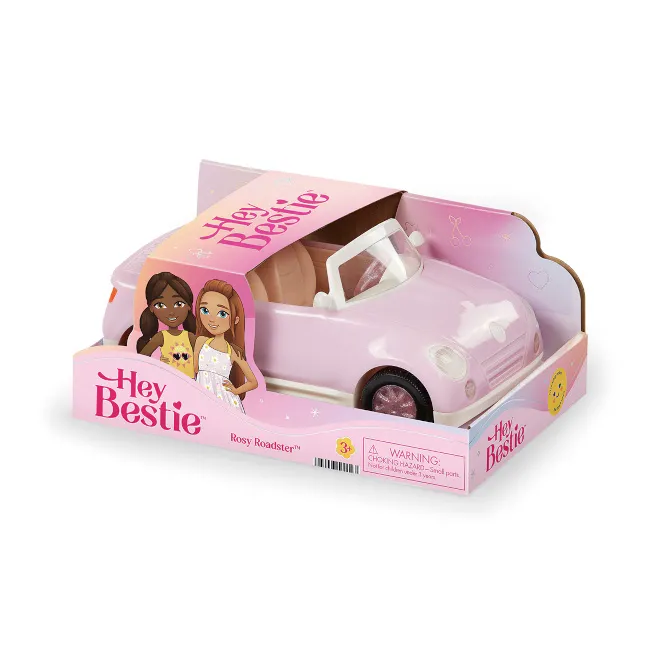 Mașină decapotabilă de jucărie Battat Hey Bestie, cod 2037D