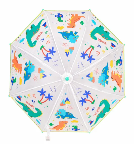 Umbrelă pentru copii cu dinozauri, cod 2500D Umbrelă pentru copii cu dinozauri, cod 2500D