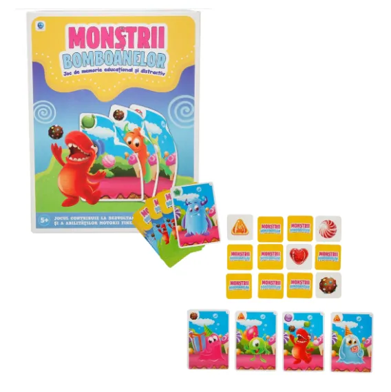 Joc de societate „Monștrii Bomboanelor”, (ro), Smile Games