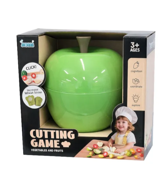 Set de fructe și legume pentru tăiere, în măr, cod 952038