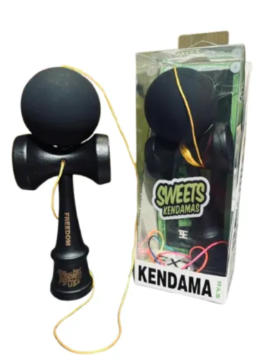 Jucărie din lemn Kendama Black, K_06