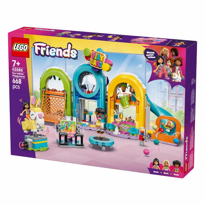 Constructor LEGO Friends Loc de joacă distractiv, art. 42686