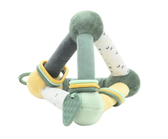 Jucărie de pluș Triunghi KikkaBoo Sleepy Sheep, 18 cm