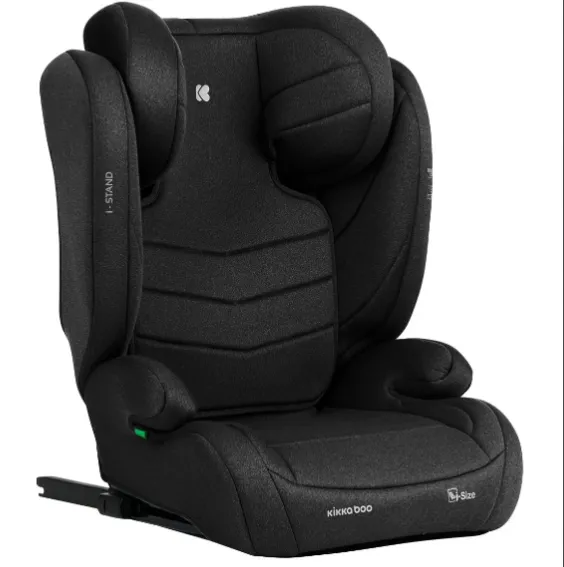 Scaun auto 100-150 cm (i-Size) Kikkaboo i-Stand Black