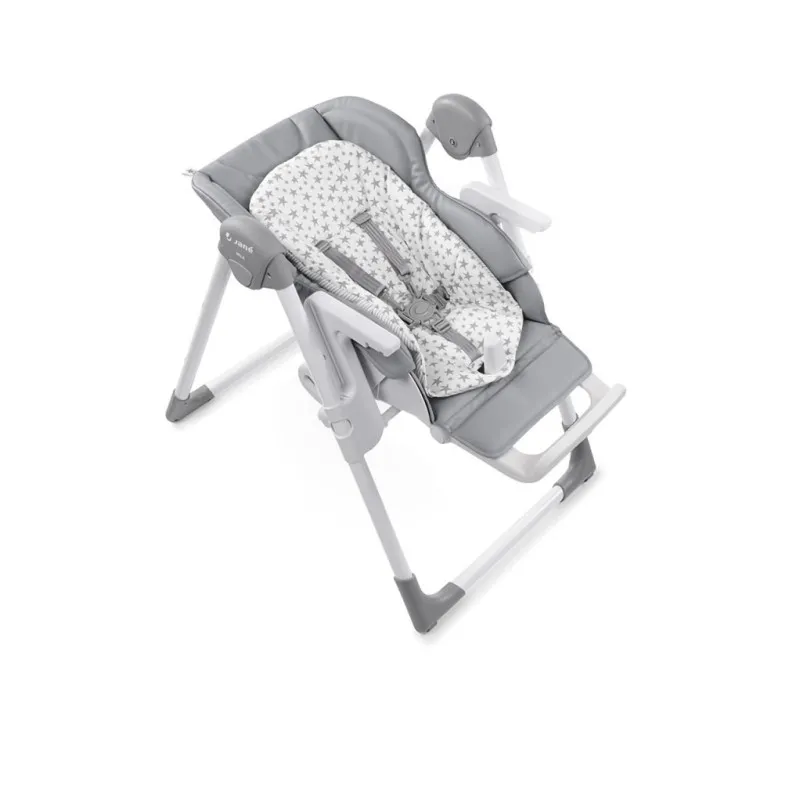 Scaun de masa reglabil din piele Jane (6291PL T01) Gri