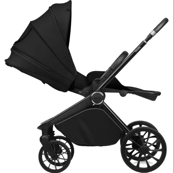 Cărucior de plimbare reversibil Lionelo Mika Plus Black Onyx