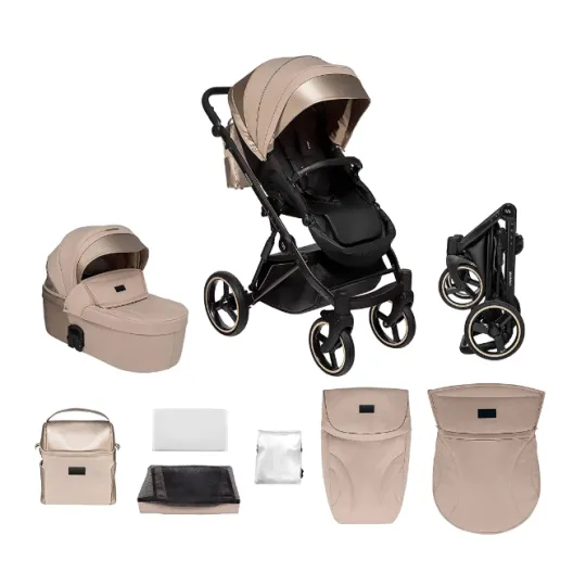 Cărucior 2in1 Skiddou Oslo vanilla delight (2020092) Bej