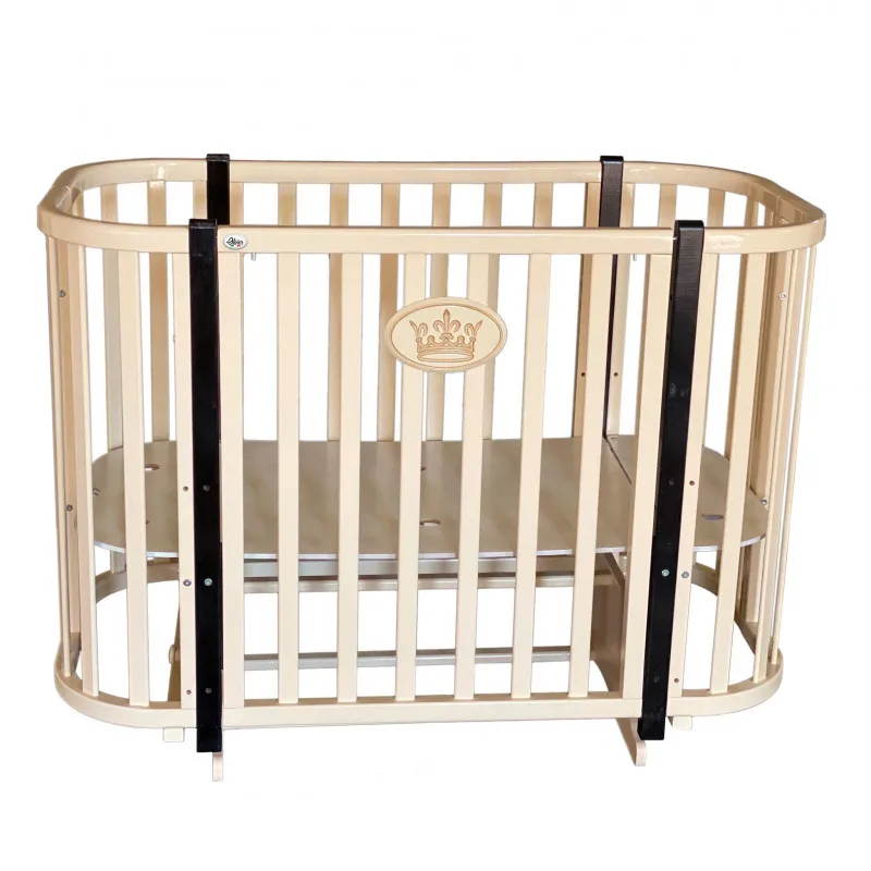 Pătuţ Oliver Versale 4 Transversal (1192) Alb