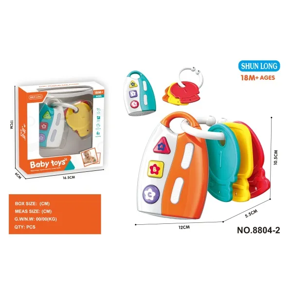 Jucarie chei cu muzica si lumina 006957 