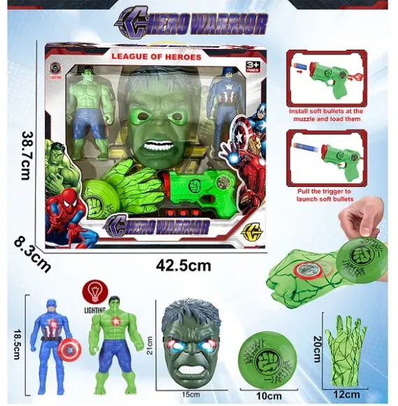 SET ARMA CU MASCA SI EROU (INSTRUCTIUNE IN ROMANA) 72565