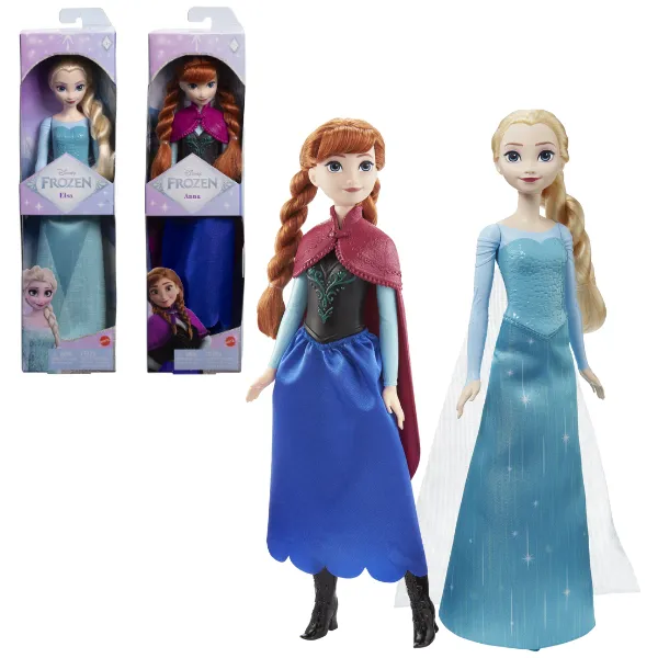 Păpușa Disney „Frozen” Anna și Elsa, în as.