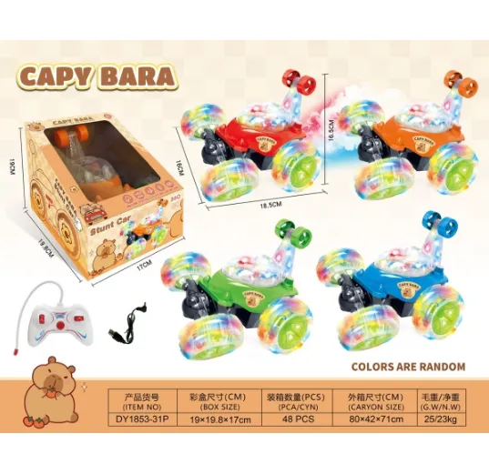 Stunt cu R/C cu muzica si lumina 009597 