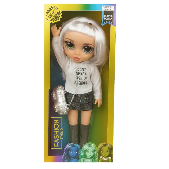 Păpușa cu păr blond, cu lumină și sunet, cod 932067