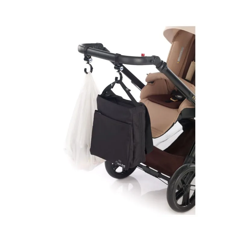 Umerașe universale cu cârlig Jane 2 buc (010316C01) Negre