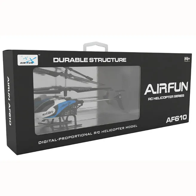 Elicopter cu telecomandă, albastru, cod 1254D