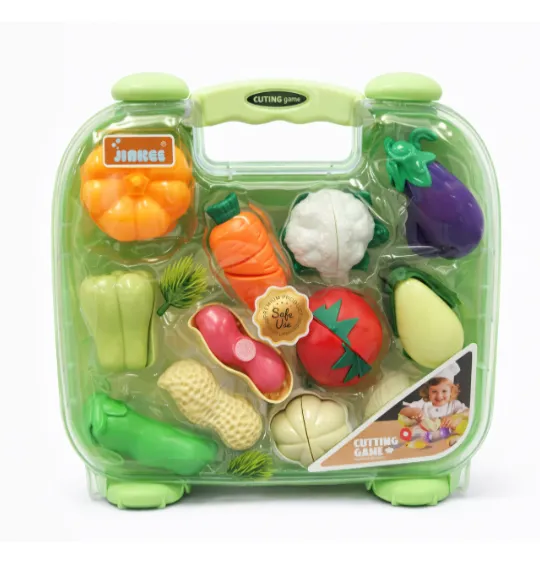 Set de fructe și legume pentru tăiere, în valiză, cod 952037