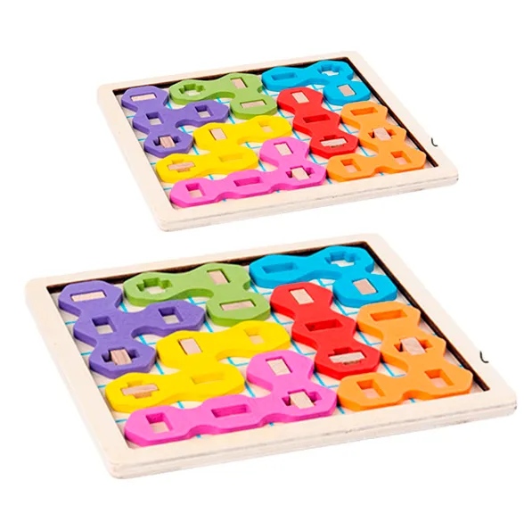 Joc de potrivire a formelor din lemn S14A013